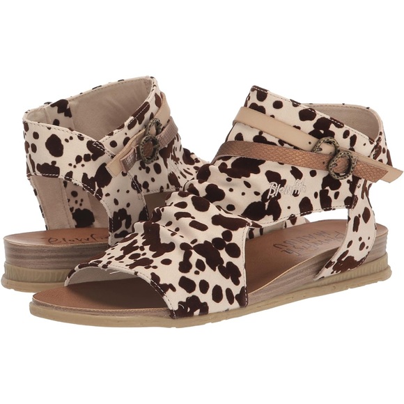 Blowfish Women's Brown and Cream Sandals - Picture 6 of 6